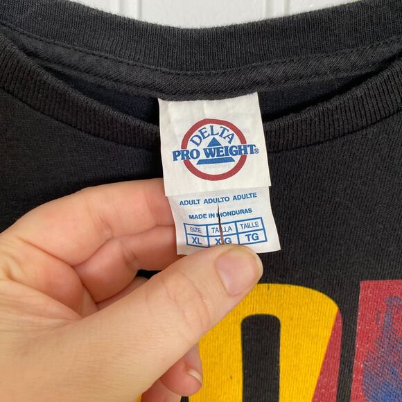 NBA Finals T Shirt Mens XL LeBron James Stephen Curry Caveliers Warriors 2015 - Picture 3 of 9